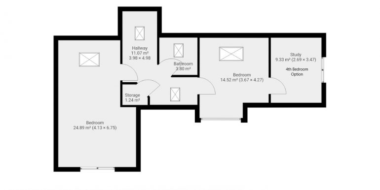 4th Bed Floor Plan